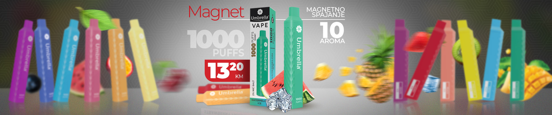 Vape 1000 PUFFS Magnet
