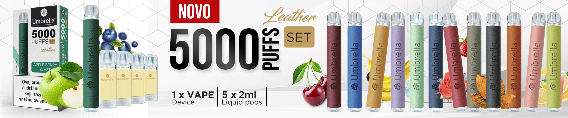 Vape 5000 PUFFS - SET