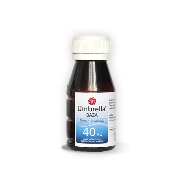 Elektronske cigarete DIY Umbrella Umbrella baza 40VG 18mg nikotina 50ml