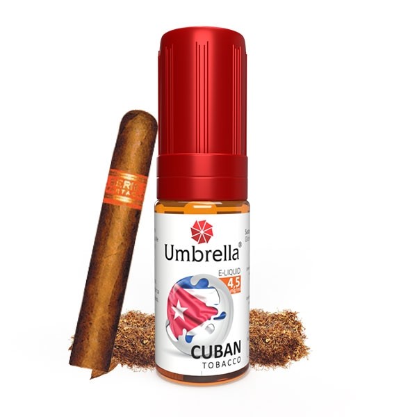 E-Tečnosti Umbrella Basic Umbrella Umbrella Cuban Tobacco 10ml