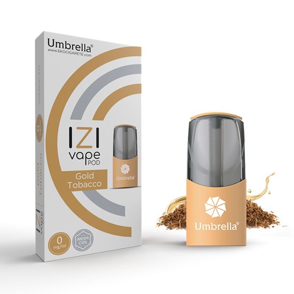  IZI VAPE POD Umbrella Umbrella IZI POD Gold Tobacco
