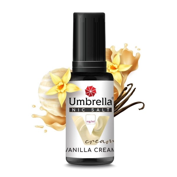 E-Tečnosti Umbrella NicSalt Umbrella NicSalt Umbrella NicSalt Vanilla Cream 30ml