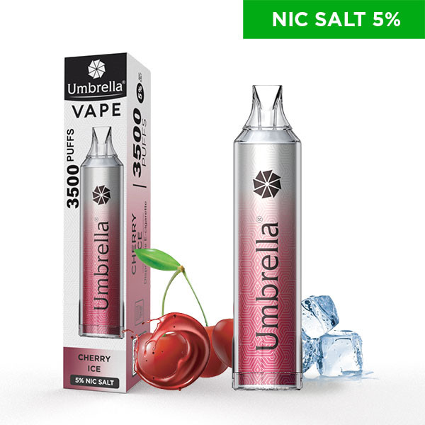 Puffs Vape 3500 PUFFS Umbrella VAPE 3500 PUFFS Cherry Ice 5%