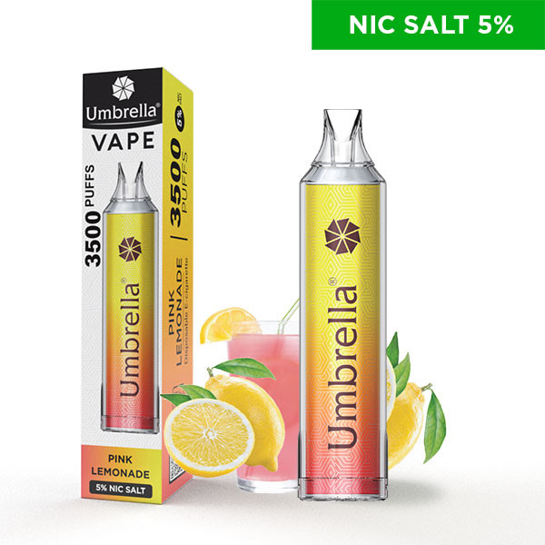 Puffs Vape 3500 PUFFS Umbrella VAPE 3500 PUFFS Pink Lemonade 5%