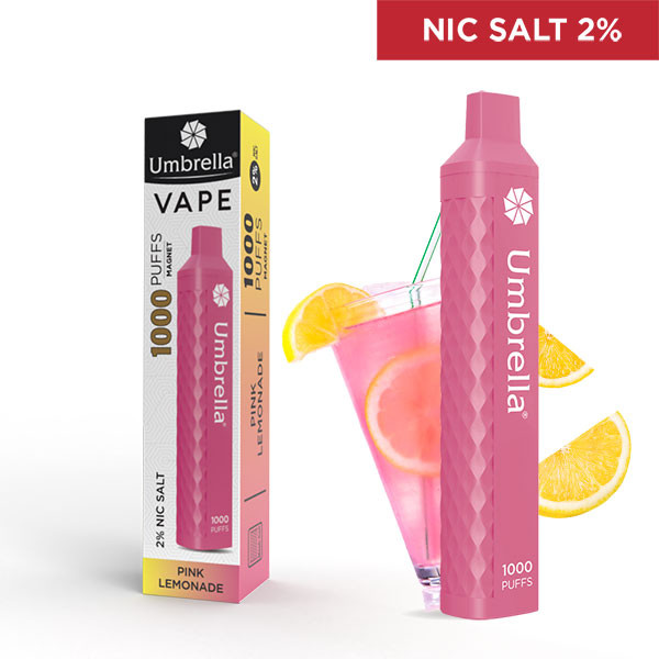 Puffs Vape 1000 PUFFS Magnet Umbrella VAPE 1000 PUFFS Magnet Pink Lemonade 2%