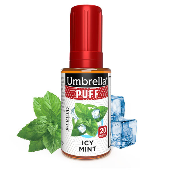 E-Tečnosti Umbrella PUFF Umbrella Umbrella PUFF Icy Mint 30ml 20mg