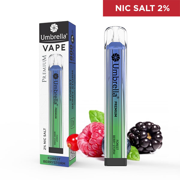 Puffs Vape 800 PUFFS PREMIUM Umbrella VAPE 800 puffs PREMIUM Forest Berry Storm 2%