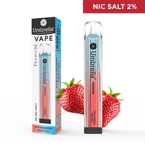 Puffs Vape 800 PUFFS PREMIUM Umbrella VAPE 800 puffs PREMIUM Strawberry Fantasy 2%