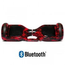  Hoverboard  HOVERBOARD S36 BLUETOOTH RED FLAME