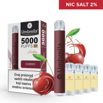  E-cigarete  VAPE 5000 PUFFS SET Cherry 2%