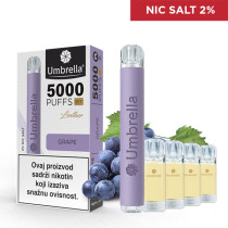  E-cigarete  VAPE 5000 PUFFS SET Grape 2%
