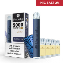  E-cigarete  VAPE 5000 PUFFS SET Energy Ice 2%