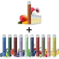 Puffs Vape 5000 PUFFS - SET  5000 PUFFS SET COMBO 3  Mango Lychee + aroma iz iste linije po želji