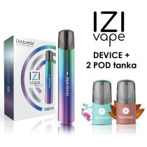 E-cigarete  IZI VAPE + 2 IZI POD tanka