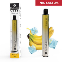 Elektronske cigarete Jednokratne  VAPE 600 puffs PREMIUM Banana Ice 2%