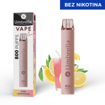  E-cigarete  VAPE 800 PUFFS Leather Pink Lemonade 0%