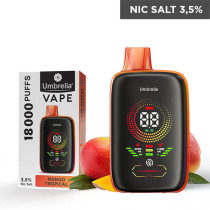 Puffs Vape 18000 PUFFS  VAPE 18000 PUFFS MANGO TROPICAL 3.5%