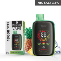 Puffs Vape 18000 PUFFS  VAPE 18000 PUFFS PINEAPPLE ICE 3.5%