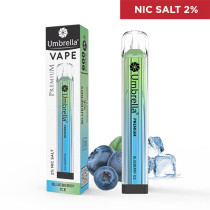  E-cigarete  VAPE 600 puffs PREMIUM Blueberry Ice 2%