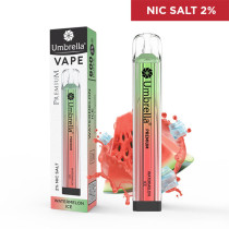  E-cigarete  VAPE 600 puffs PREMIUM Watermelon Ice 2%