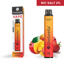  E-cigarete  VAPE 2000 puffs Strawberry Mango 2%