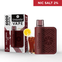  E-cigarete  VAPE 6000 PUFFS COLA LEMON ICE 2%